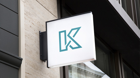 Kitopi logo on outdoor sign