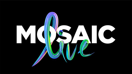 Mosaic Live Illustrated logo