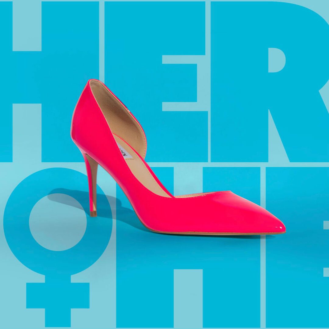 Shoe photography and typographic design for Steve Madden by Main Division