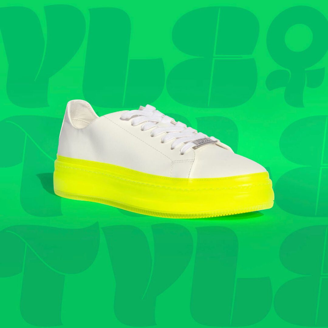 Product Photography and typographic design for Steve Madden by Main Division