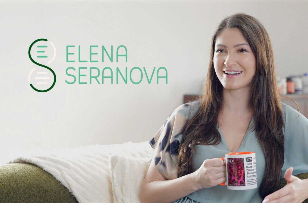 Creative content photography featuring Elena Seranova and personal brand identity — client of Main Division