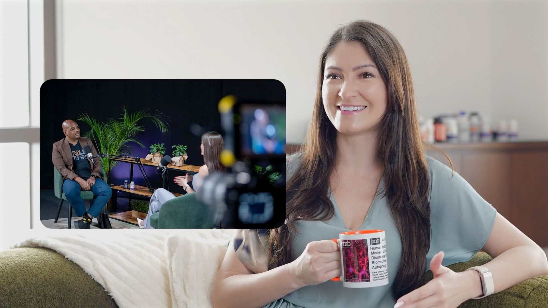 Dr Elena Seranova social media post featuring Davincci known for bitcoin investment — content by Main Division