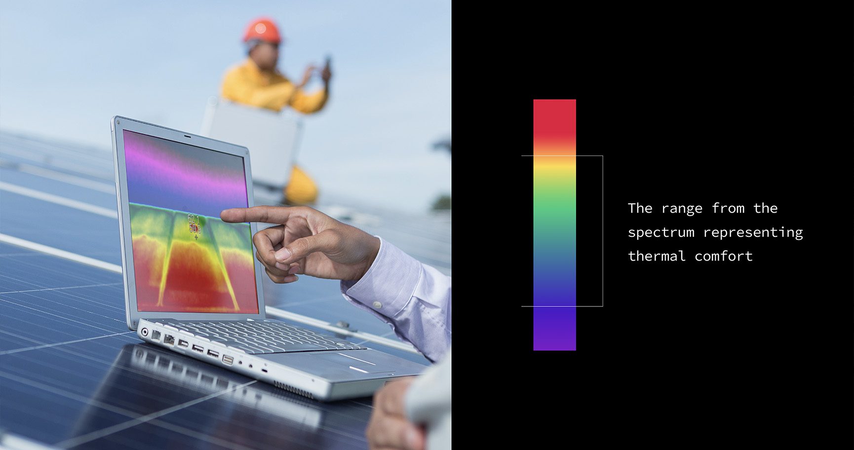 Climate-smart technologies represented by the colours of thermal energy, brand identity of COLD a client of Min Division